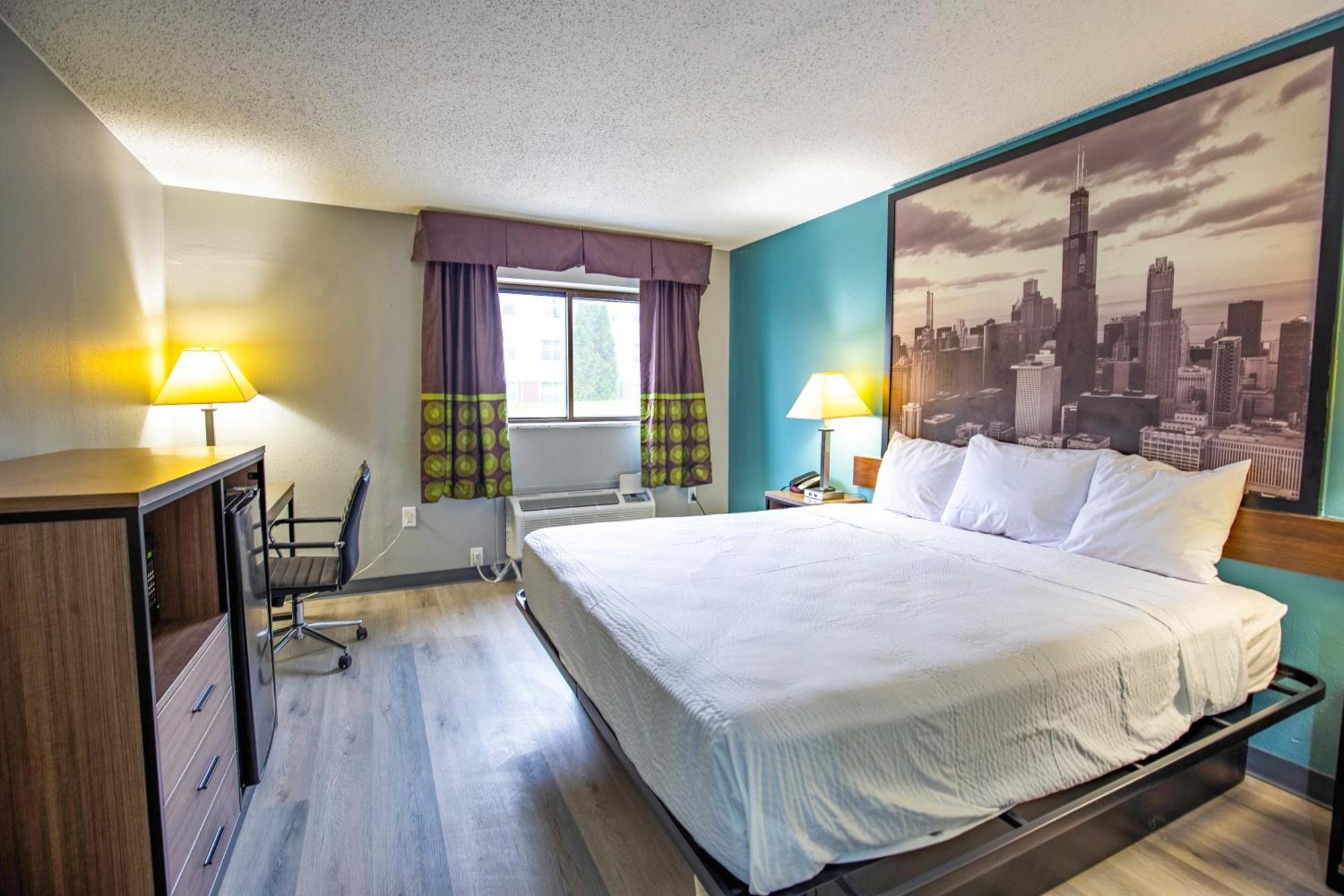 Super 8 By Wyndham Rockford I-90 Casino District Hotel Buitenkant foto